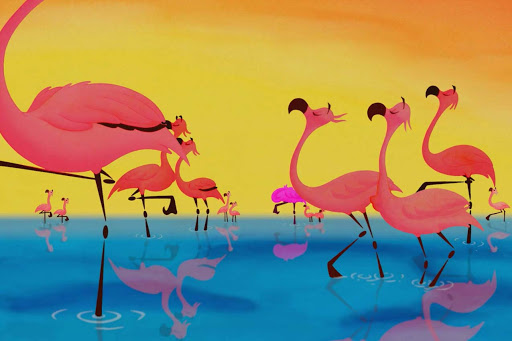 Disney Flamingos Fantasia 2000 | Saint-Saëns – O Carnaval dos Animais